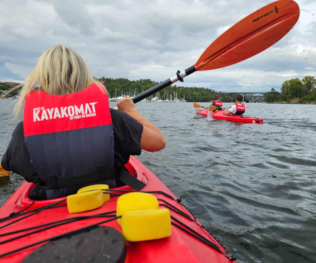 Explorând Arhipelagul Stockholm cu KAYAKOMAT